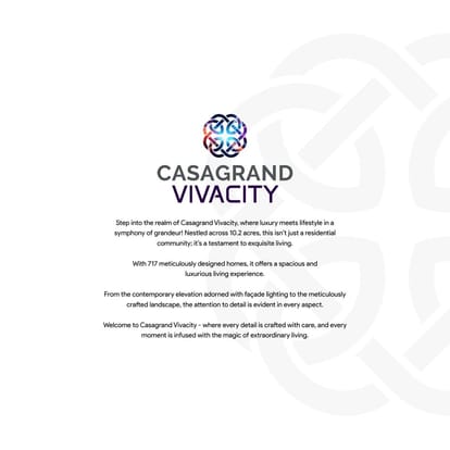 Casagrand Vivacity Brochure Image 5