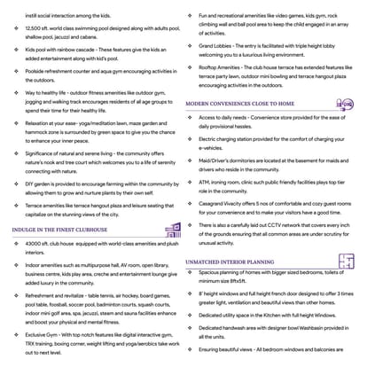 Casagrand Vivacity Brochure Image 17