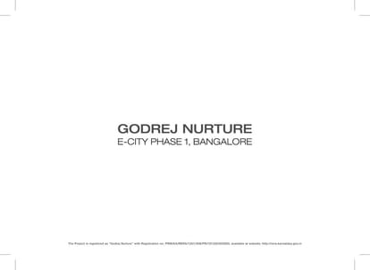 Godrej Nurture Brochure Image 1