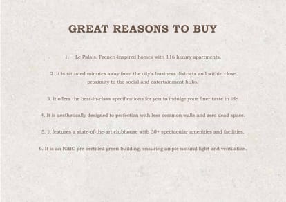 Lifestyle Le Palais Brochure Image 14