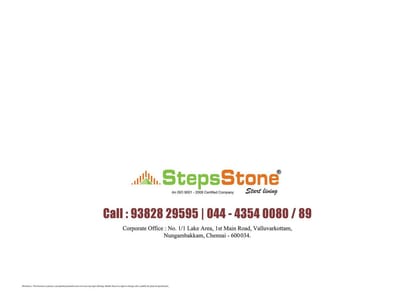 Steps Stone Aalam Villa Brochure Image 36