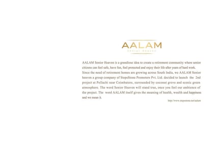 Steps Stone Aalam Villa Brochure Image 5