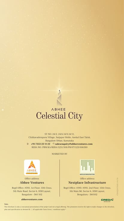 Abhee Celestial City Brochure Image 29