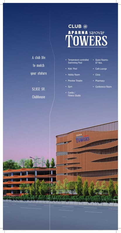 Aparna Sarovar Towers Brochure Image 8