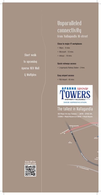 Aparna Sarovar Towers Brochure Image 16