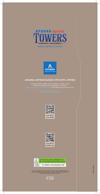 Aparna Sarovar Towers Brochure Image 32