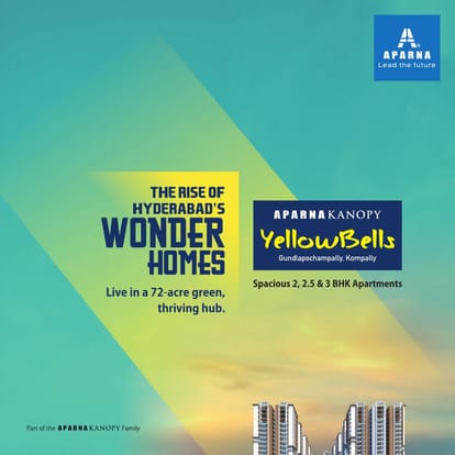 Aparna Kanopy Yellow Bells Brochure Image 1
