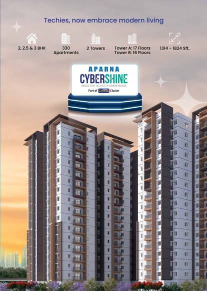 Aparna Cyber Shine Brochure Image 2