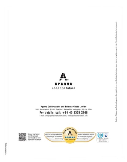 Aparna Cyberon Brochure Image 9
