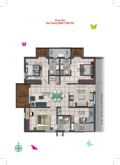 Aparna Hill Park Lake Breeze Brochure Image 12