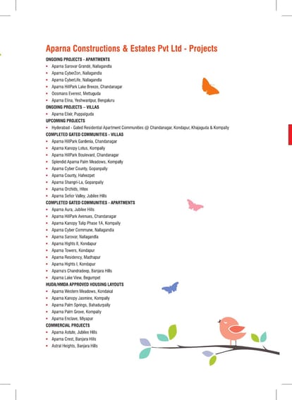Aparna Hill Park Lake Breeze Brochure Image 23