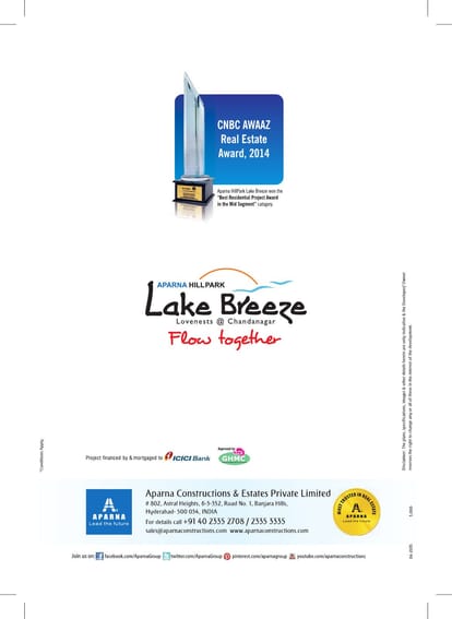 Aparna Hill Park Lake Breeze Brochure Image 24