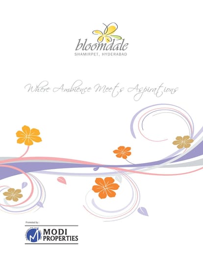 Modi Bloomdale Villa Brochure Image 1