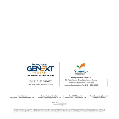 Ramky One Genext Tower Brochure Image 20