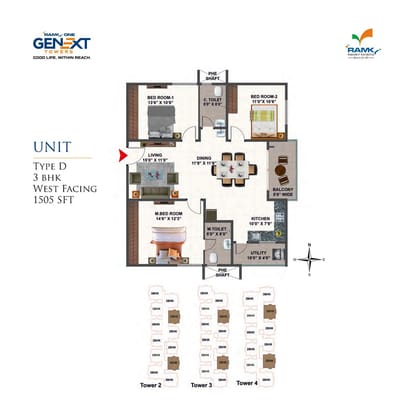Ramky One Genext Tower Brochure Image 24