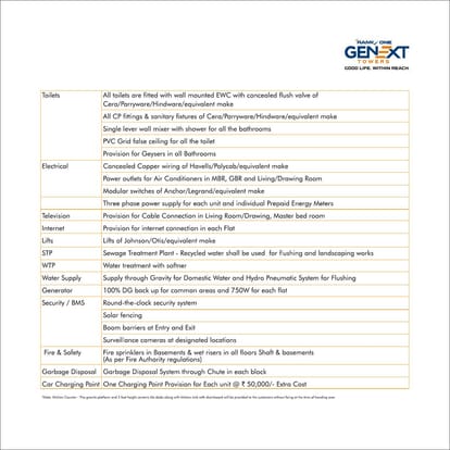 Ramky One Genext Tower Brochure Image 17