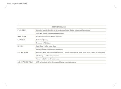 Belani Savoy Brochure Image 11