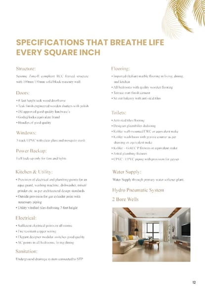 SLN Nidhi Palms Brochure Image 12