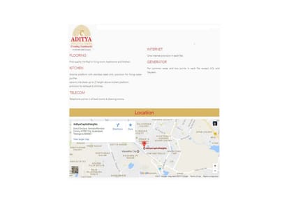 Aditya Capitol Heights Brochure Image 5