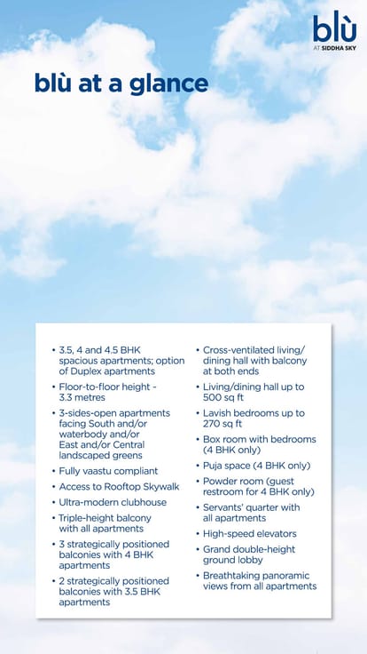 Siddha Sky Blu Brochure Image 21