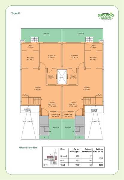 Siddha Suburbia Bungalow Brochure Image 12