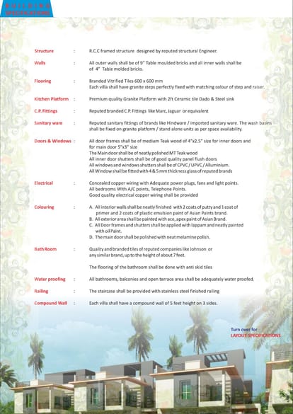Namishree Nakshatra Shamshabad Brochure Image 1