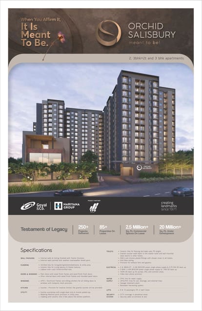 Goyal Orchid Salisbury Brochure Image 1