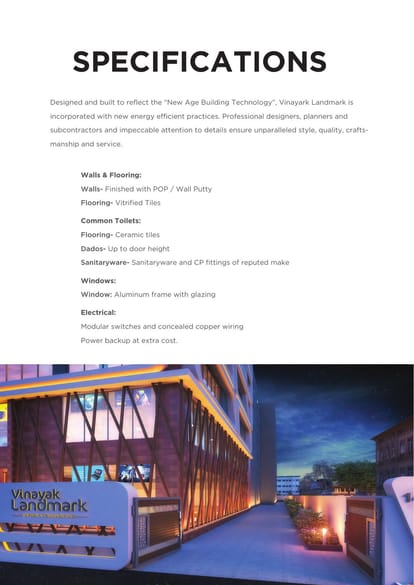 Vinayak Landmark Brochure Image 4