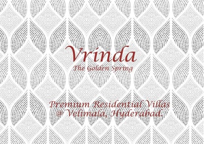 Abinandana Vrinda Villas Brochure Image 1