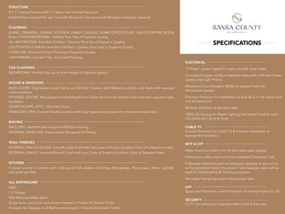 Aurobindo Sansa County Brochure Image 10