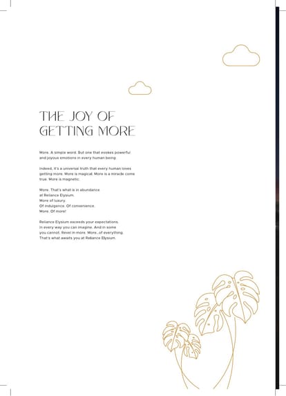 Reliance Elysium Brochure Image 2