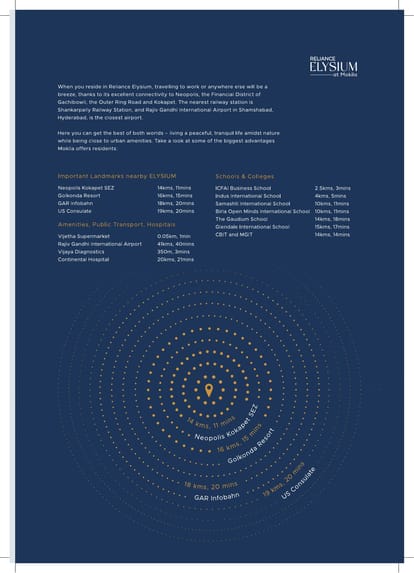 Reliance Elysium Brochure Image 5
