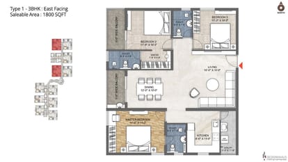 Trishala Saffron 360 Brochure Image 17