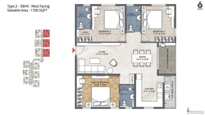 Trishala Saffron 360 Brochure Image 18