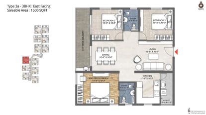 Trishala Saffron 360 Brochure Image 19