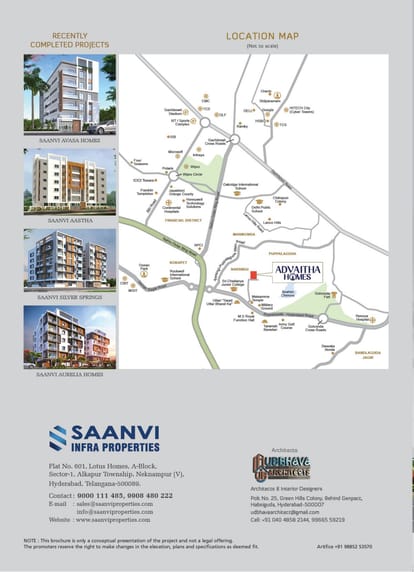 Saanvi Advaitha Homes Brochure Image 5