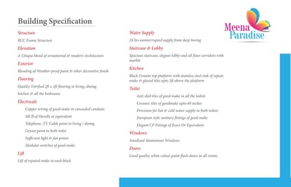 GM Meena Paradise Brochure Image 10