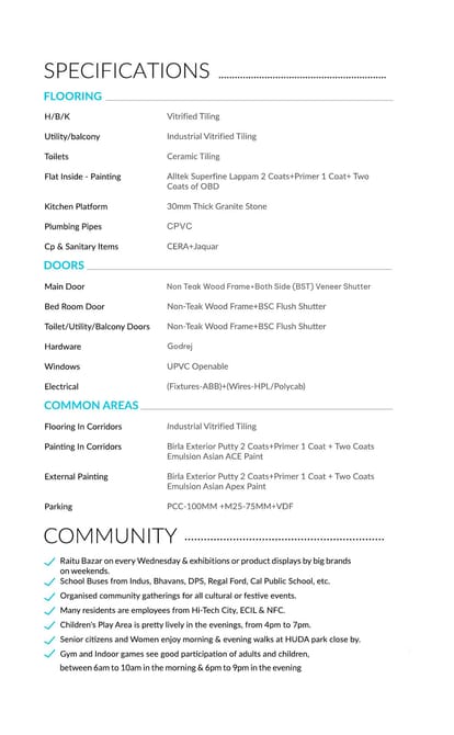 Janapriya Lake Front Brochure Image 7
