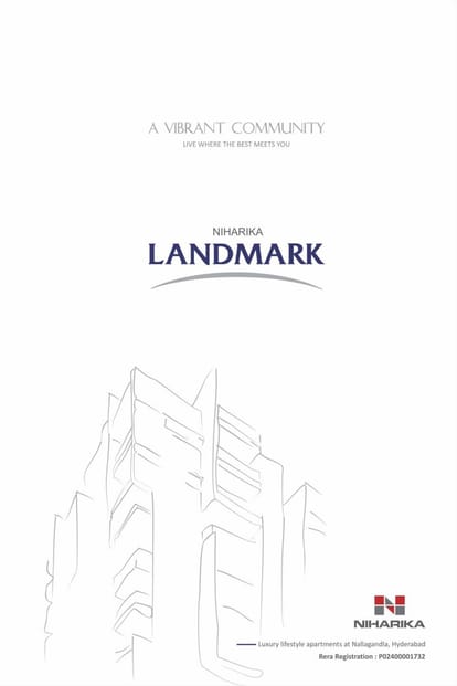 Niharika Landmark Brochure Image 1