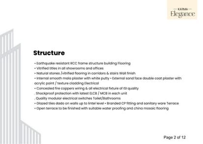 Karma Elegance Brochure Image 3
