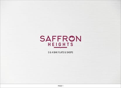 SR Saffron Heights Brochure Image 1