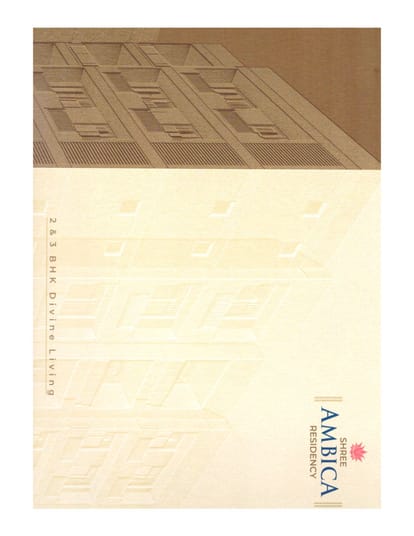 Shree Ambica Residency Brochure Image 1
