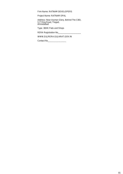 Ratnam Opal Brochure Image 1