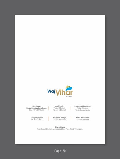 Vraj Vihar Homes Brochure Image 11