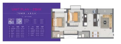 1205 Sqft 2 BHK For Sale Brochure Image 20