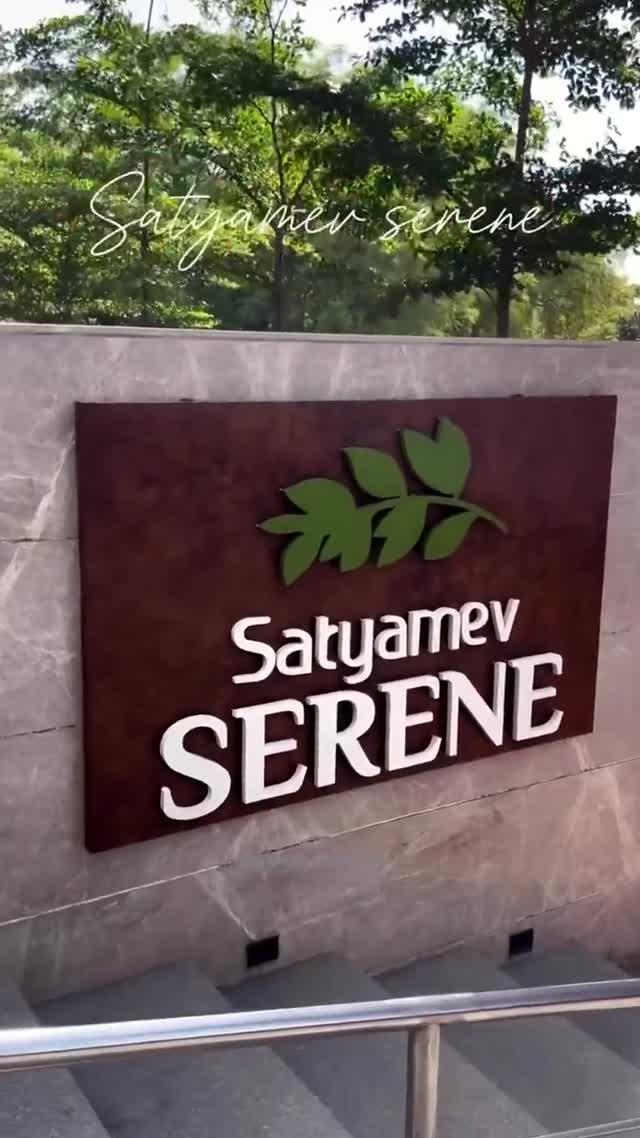 Satyamev Serene , 4 BHK Duplex Penthouse