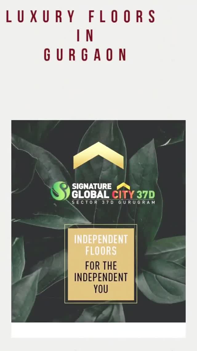 Signature Global City 37D 2 At Gurgaon