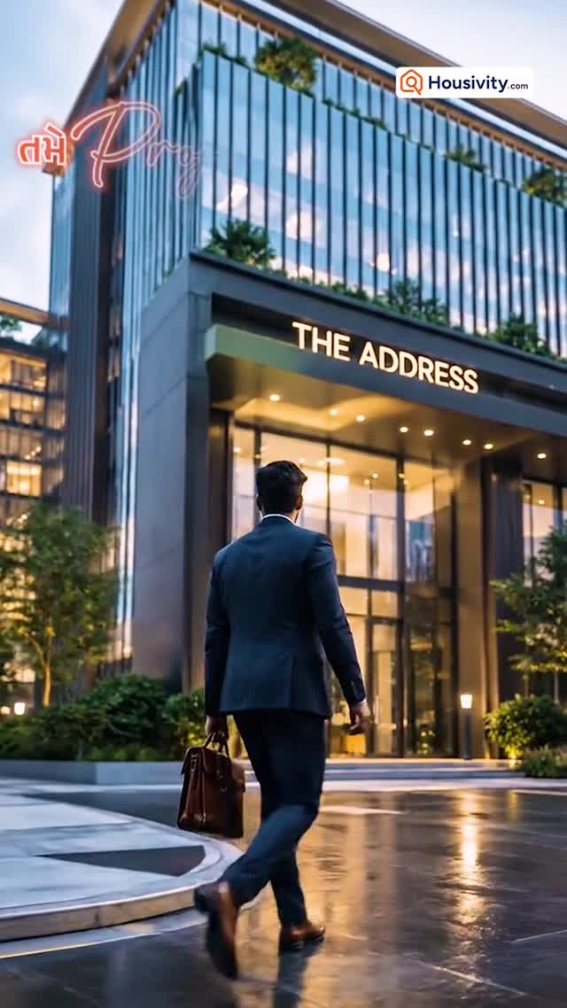 The Address — Premium Commercial Hub in Kudasan, Gandhinagar
