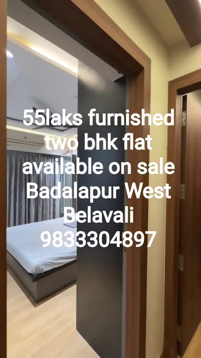 Two bhk on sale 55 laks